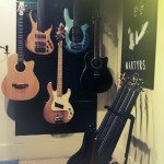 That's my first bass there among some of my  other instruments.  
