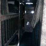 Inside the sleeper bus