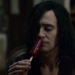 Adam eats a blood popsicle
