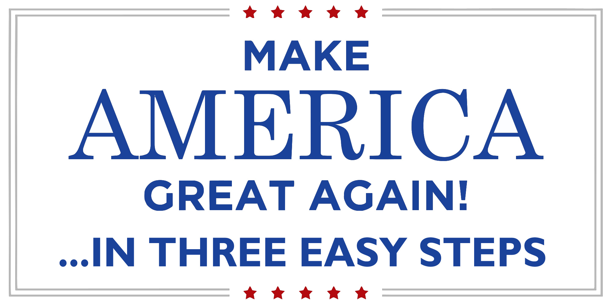 make america great again